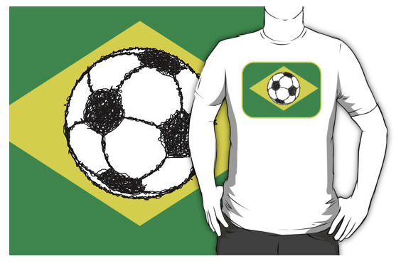t-shirt, brazil, brazilian, brazilian flag, flag of brazil, football foot ball, soccer, soccer ball, the beautiful game, ball, ball sketch, stylised football, flag, bandeira do brasil