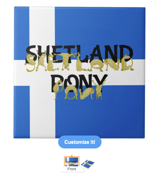 shetland, shetland pony, pony, cartoon pony, pony forming letters, flag, shetland islands, nordic cross, white cross, horse, foal, flexible pony, alphabet pony, flag of shetland, blue and white flag, tiles