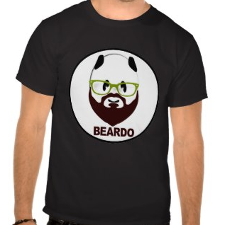 Picture, beard, beardo, weird, mustache, panda, panda bear, green glasses, panda wearing glasses, funny, humorous, weirdo, whiskers, bear wearing glasses, shirts