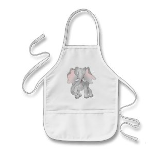African elephant apron by mailboxdisco  Get custom made aprons