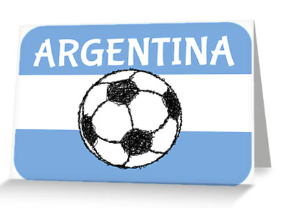 argentina, national flag of argentina, flag, tricolour, soccer, soccer ball, football, footy, sketch, ball, stylised flag, black and white ball, blue and white stripes