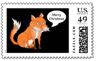 Make the fox say anything stamp by mailboxdisco 