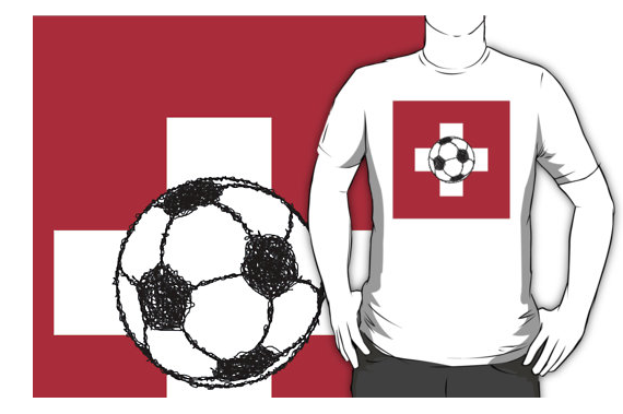 t-shirt, football, soccer , switzerland, swiss
