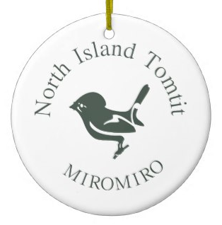 bird, tomtit, miromiro, koru, new zealand, kiwi design, new zealand design, maori design, north island, maori, ornament 