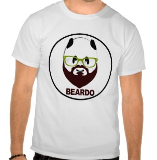 beard, beardo, weird, mustache, panda, panda bear, green glasses, panda wearing glasses, funny, humorous, weirdo, whiskers, bear wearing glasses, t-shirt, picture